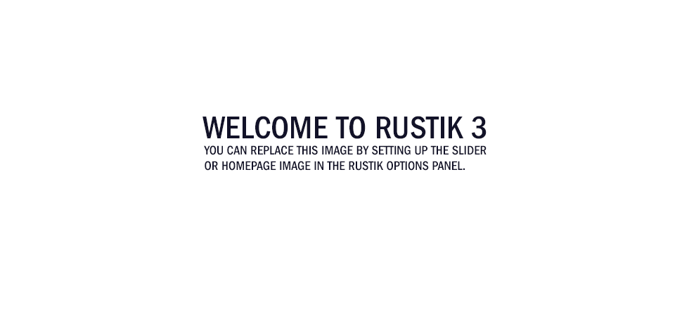 Welcome